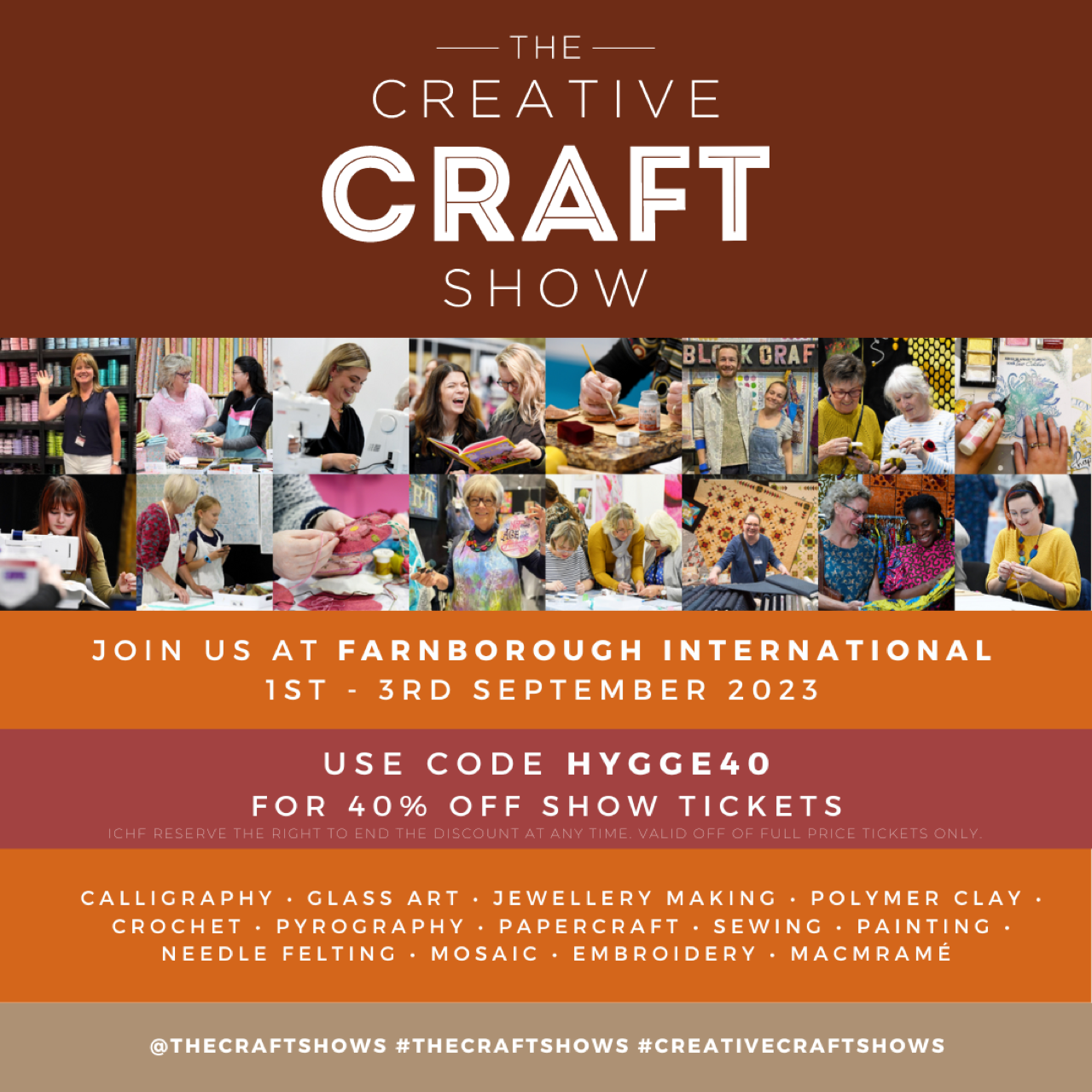 Farnborough Creative Craft show